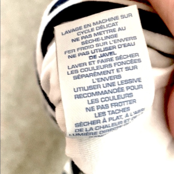 Boden Dress, ruched, Navy & White, striped bodycon, 6L - Picture 6 of 10